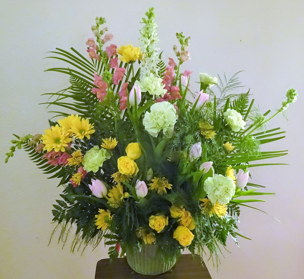 Flowers from Barry, Edna, and Family