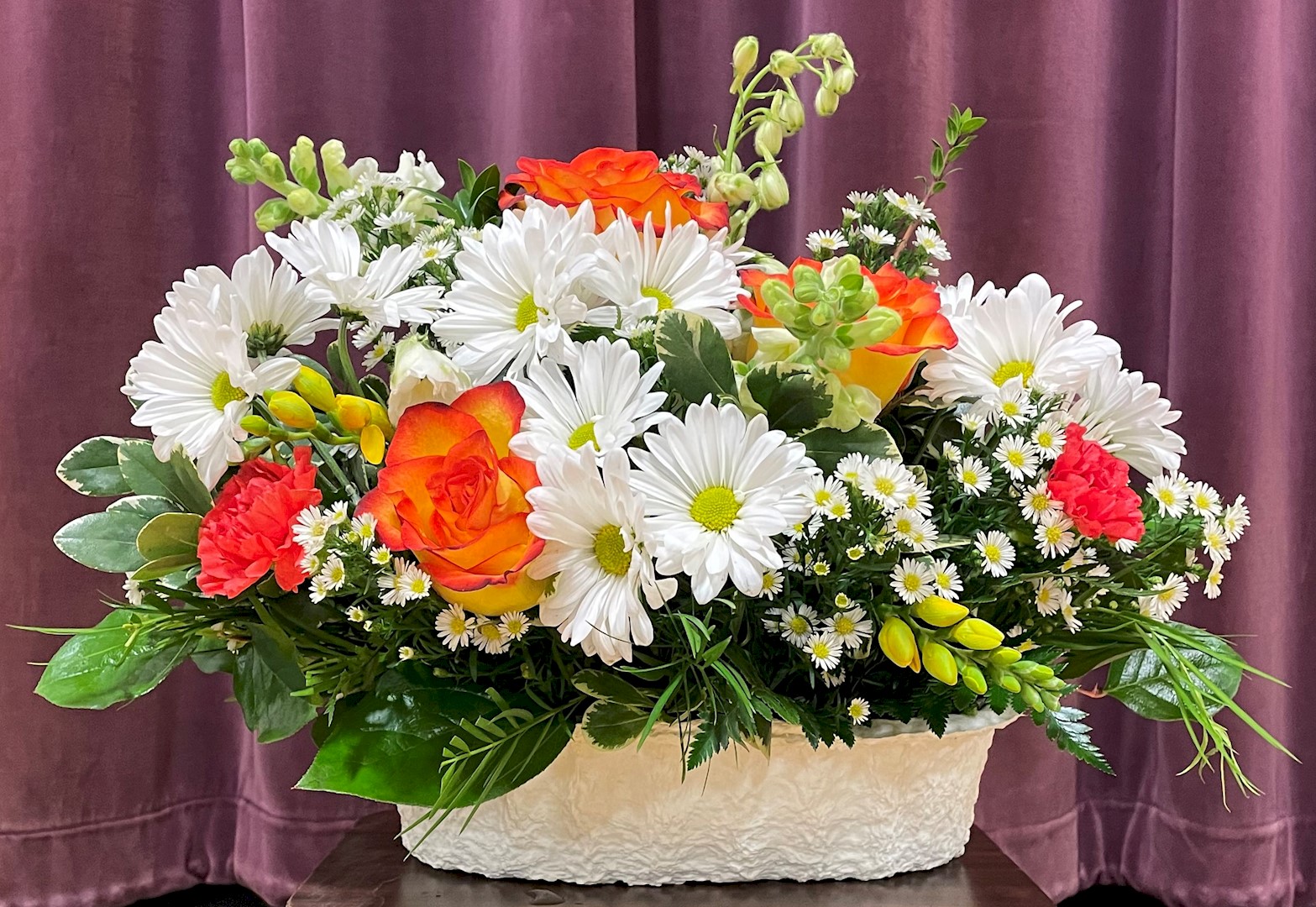 Flowers from Mike and Lib Thomas