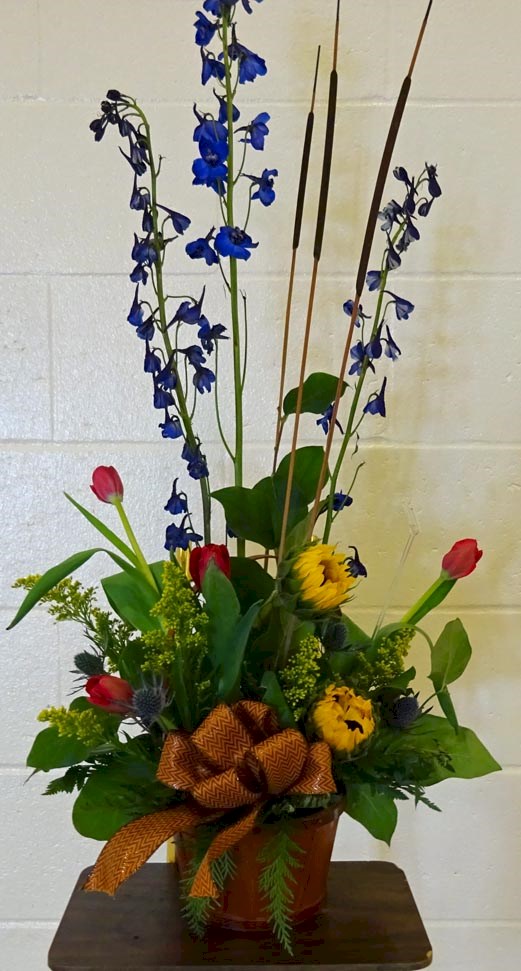 Flowers from Tom, Jennifer, Bob, and Kathy