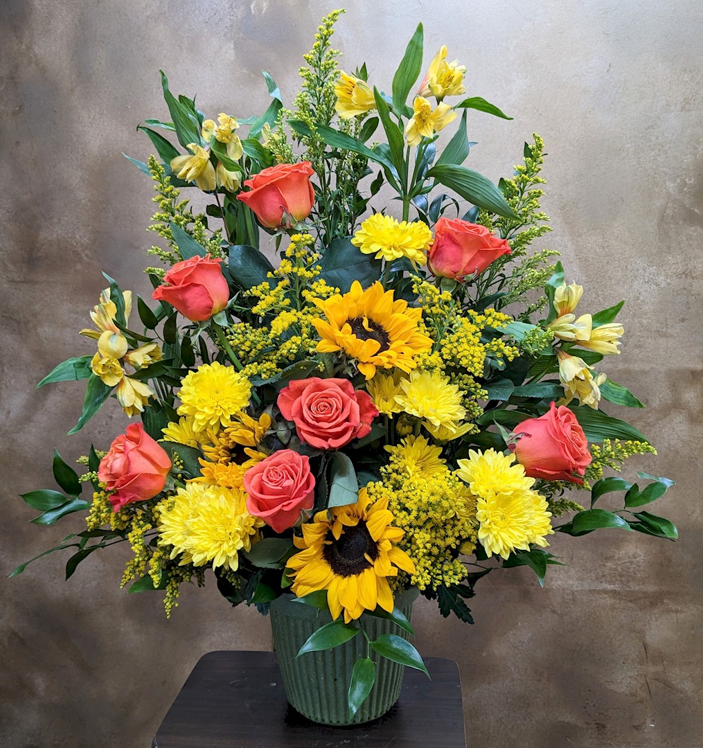 Flowers from Big Natalie, Little Natalie, Dirk, and Family
