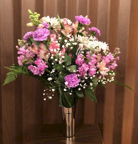 Flowers from Janice, Penne, Kristy, Bill, Cindy, and Wade