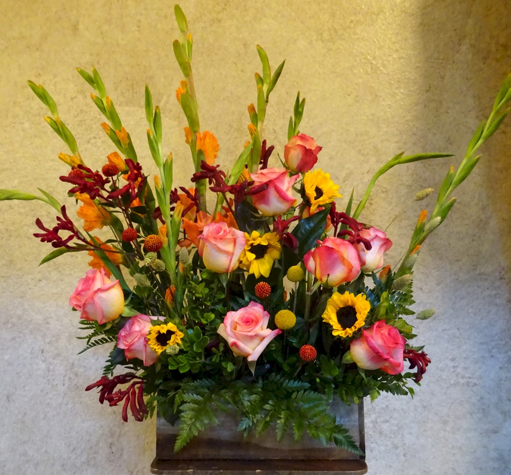 Flowers from Ken's Refrigeration - Eric and Natalie