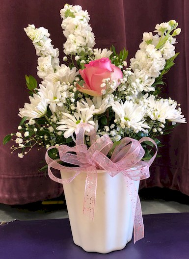 Flowers from Jayne Rock, Demitry Rock Gilbertson, and Steve Gilbertson