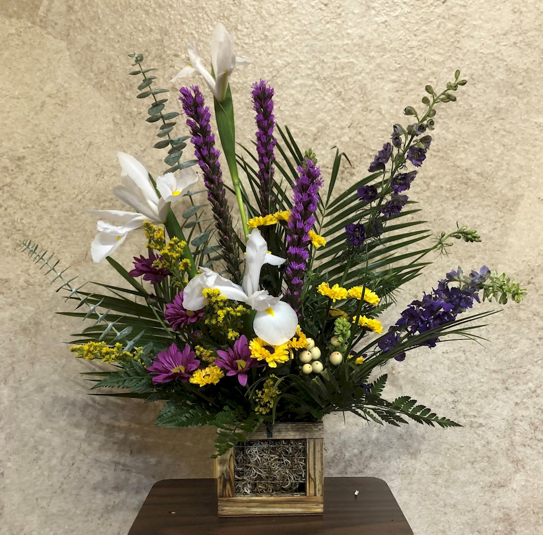 Flowers from Mike and Rose and Michael and Dana Luedeman