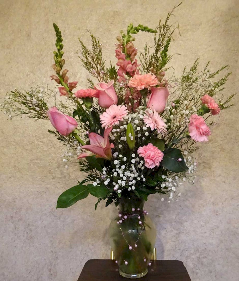 Flowers from Comfort Inn Crew, Holiday Inn Crew, The Shriner's, and the Golden Spike Crew