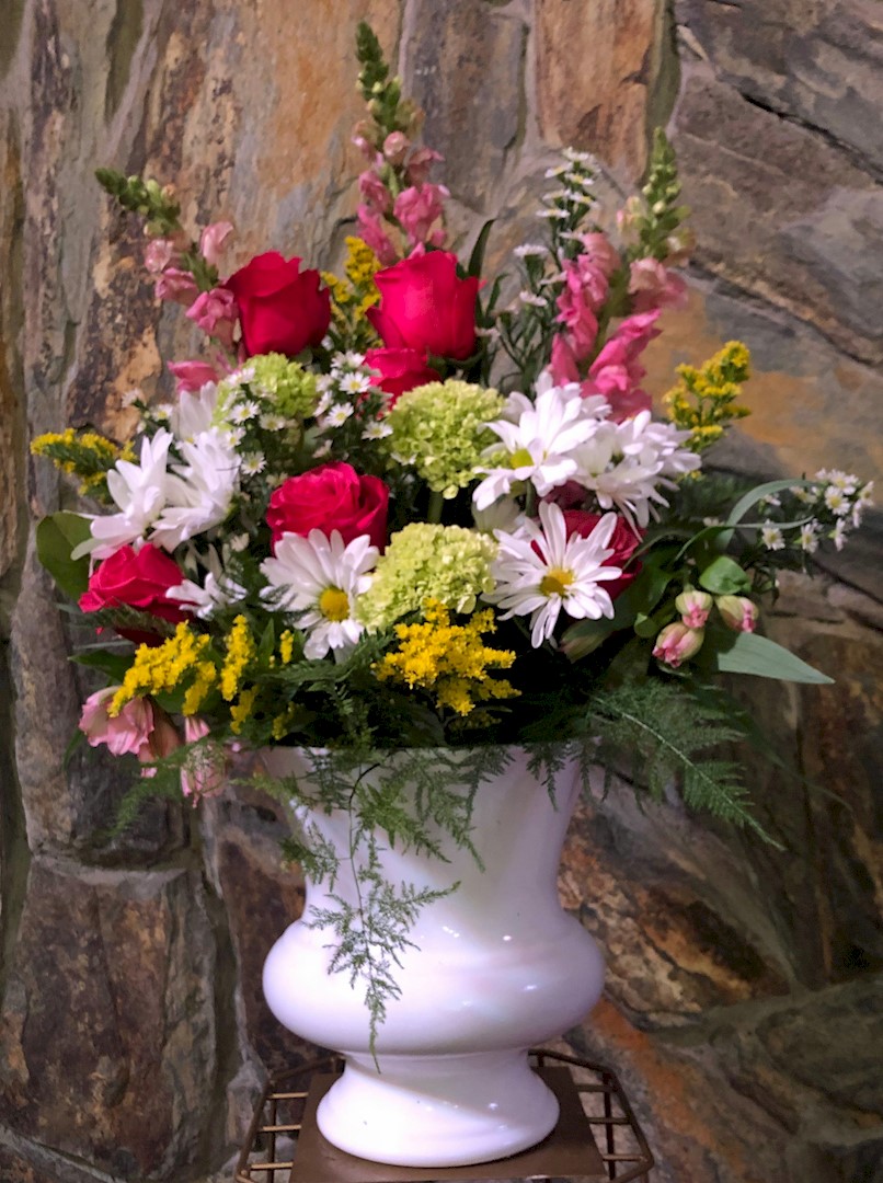 Flowers from Don, Jerry, Marie, and all Steakhouse Employees