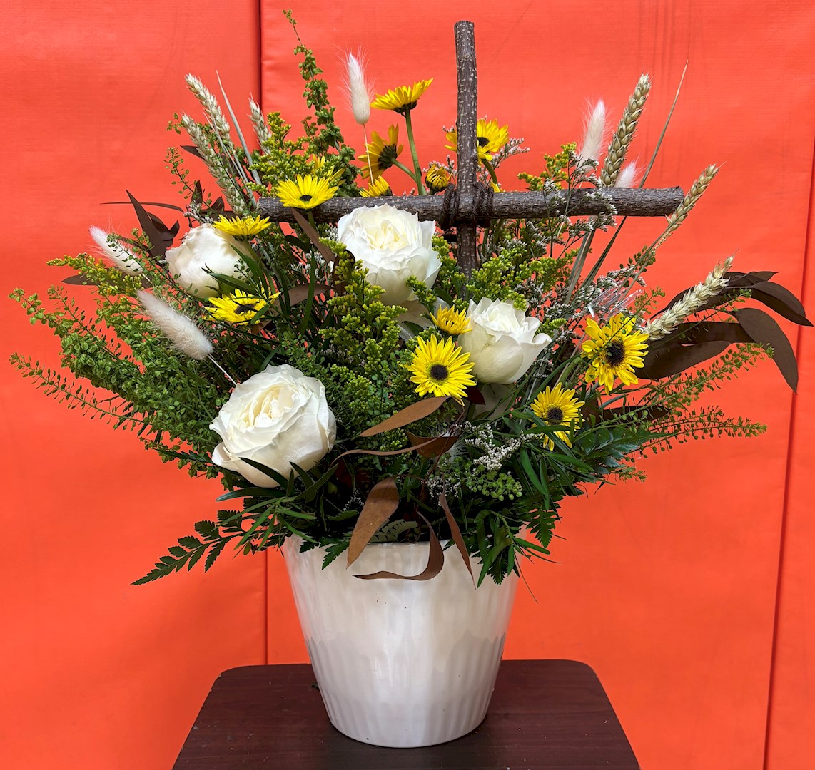 Flowers from Lincoln, Ella, Scout, Tilly, Stover, and Reese