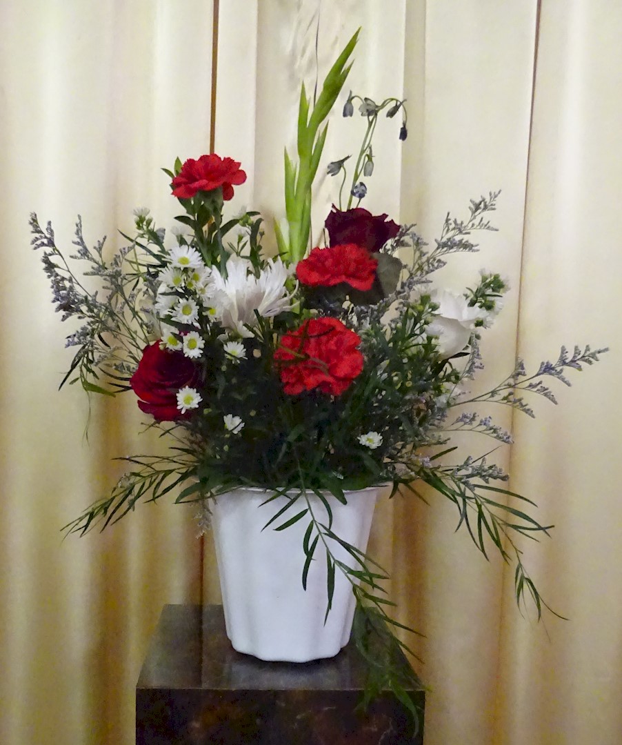 Flowers from Chris and Jamie Schaefer