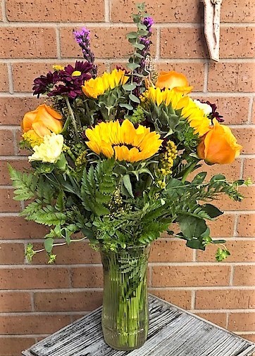 Flowers from Ron and Bruce Knutson and Crew