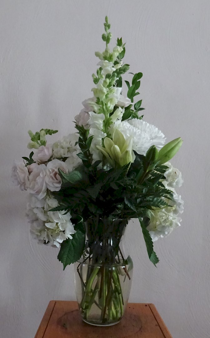 Flowers from Pat Avery Real Estate