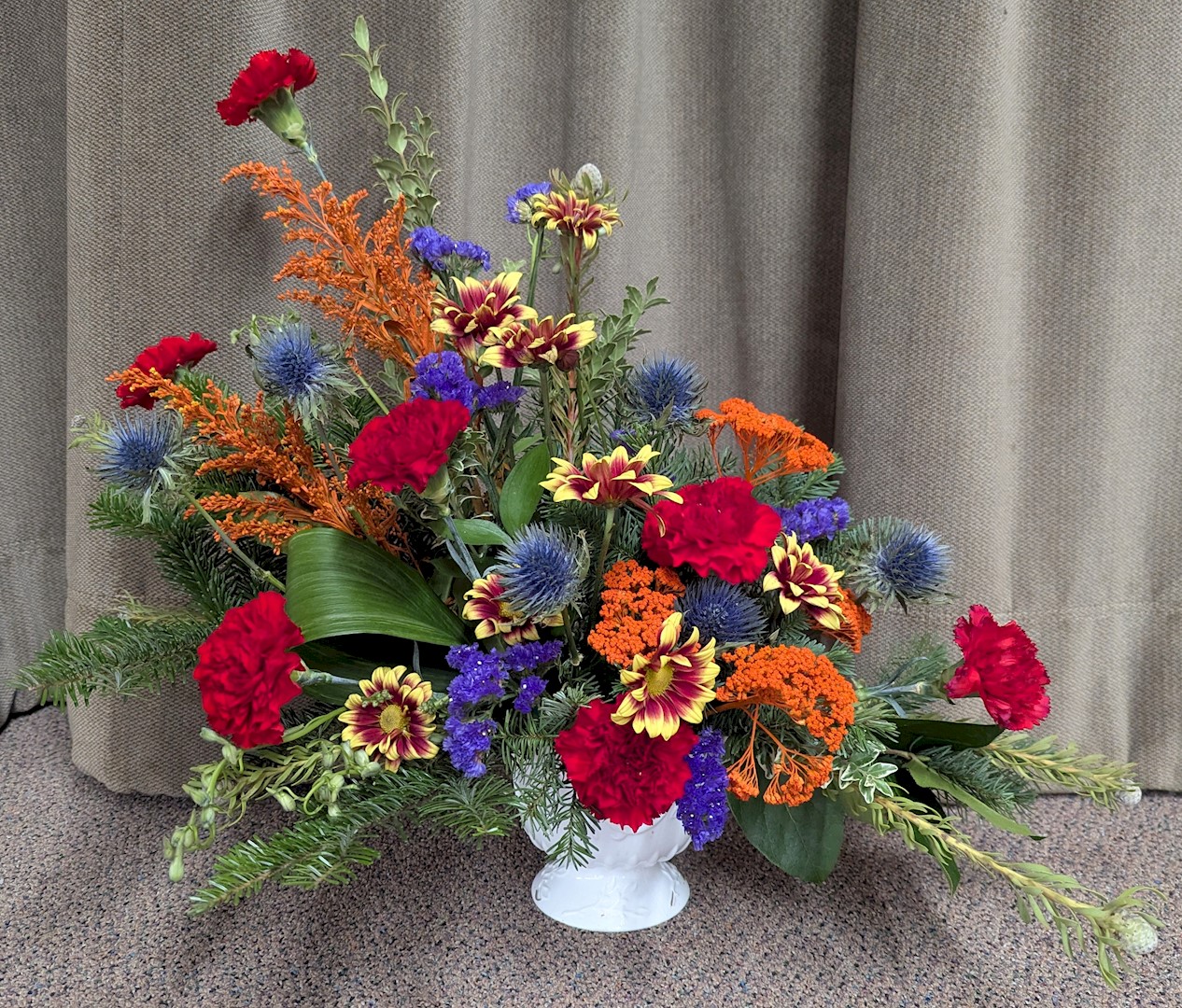 Flowers from Cody, Colby, and Girls