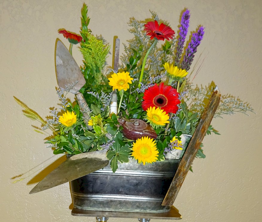 Flowers from Larry & Charlotte, Mindy, Lloyd & Girls, and Jeff, Heather & Family