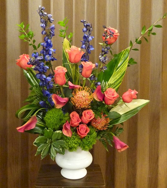 Flowers from Rick, Patt, Sarah and Marjorie Hustead and Employees