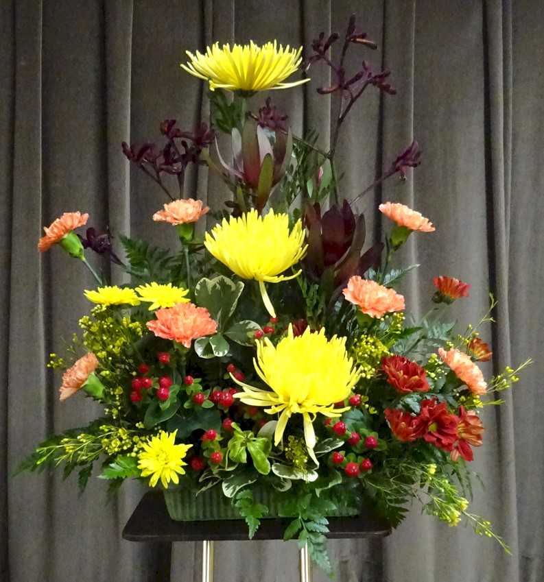 Flowers from Max and Lovann Wimp