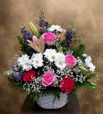 Flowers from Steve, Julie, Carson and Dane