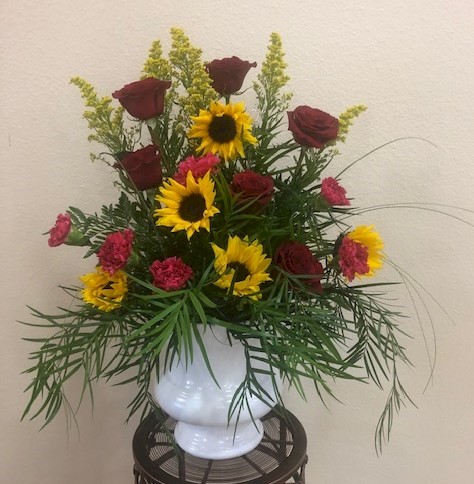 Flowers from Laura and Francis