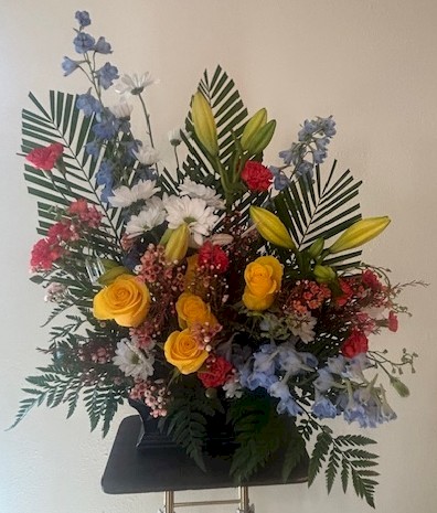 Flowers from Dan and Cindy Hauk; Dallas and Amy Madsen; and Michael and Dana Luedeman