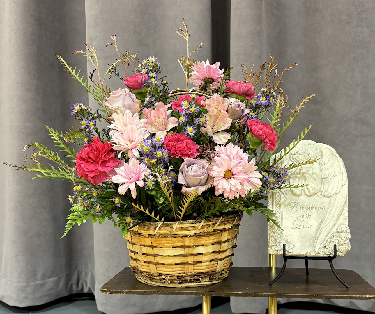 Flowers from Jill McConnell,
Tracey and Steve Mankowski,
Jenn and Joe Stein, and
Mary and Tyrel McConnell