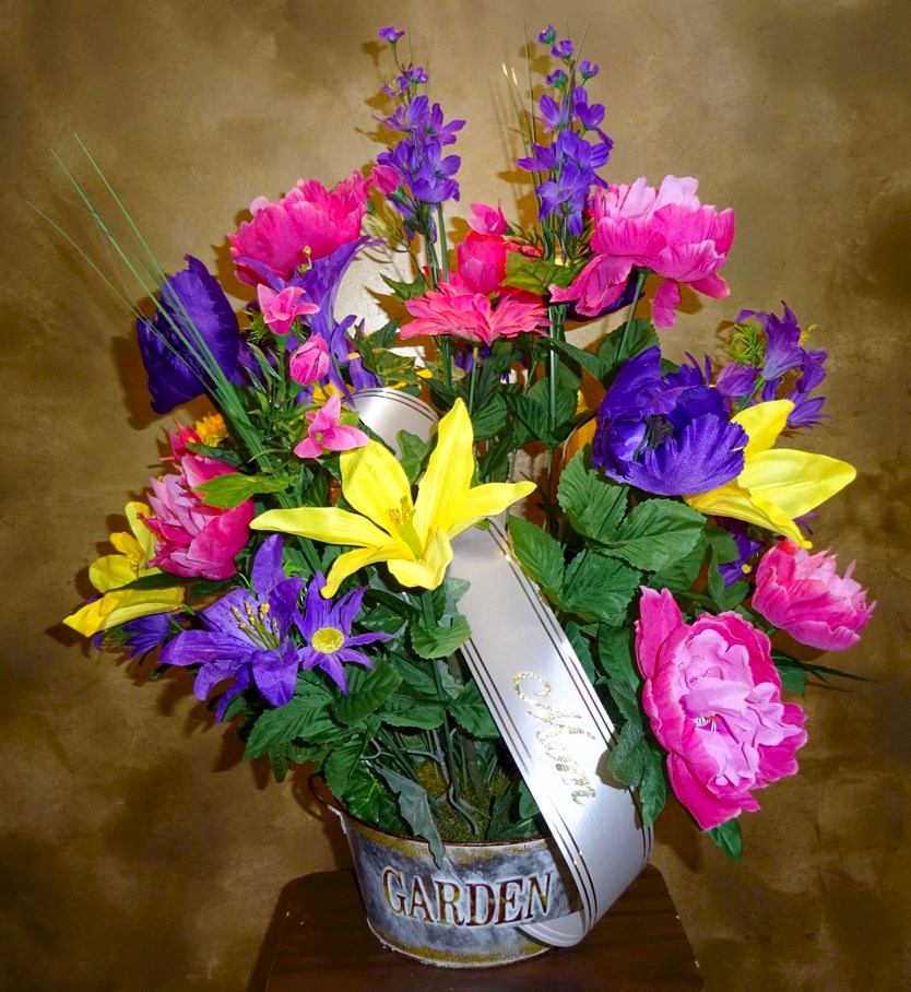 Flowers from "Mom"