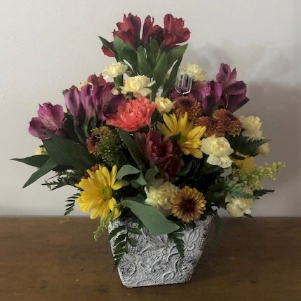 Flowers from Mike and Rose Luedeman and Michael and Dana Luedeman