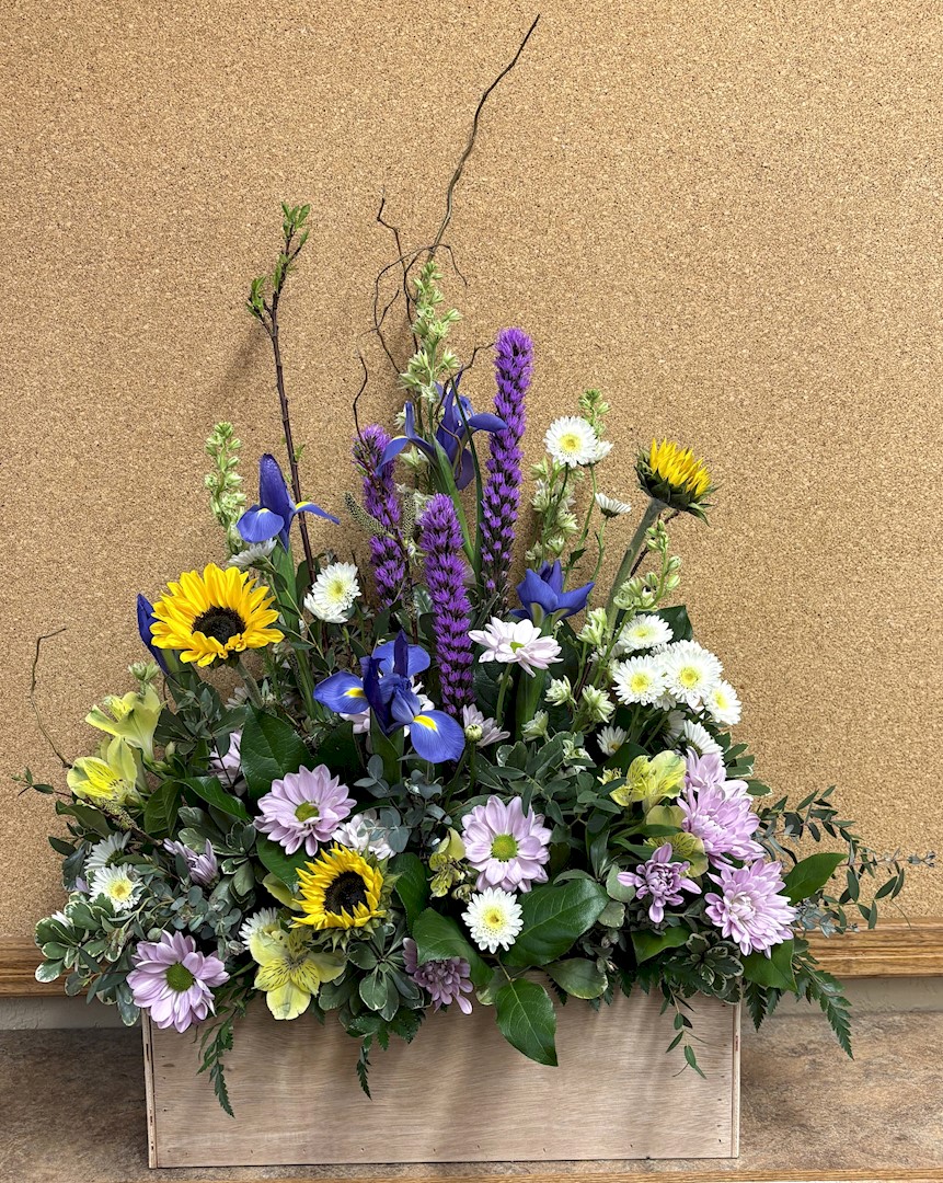 Flowers from LaVonne Hansen; Angie and Richard Holso Family; and Todd Hansen and Julie Jones Families