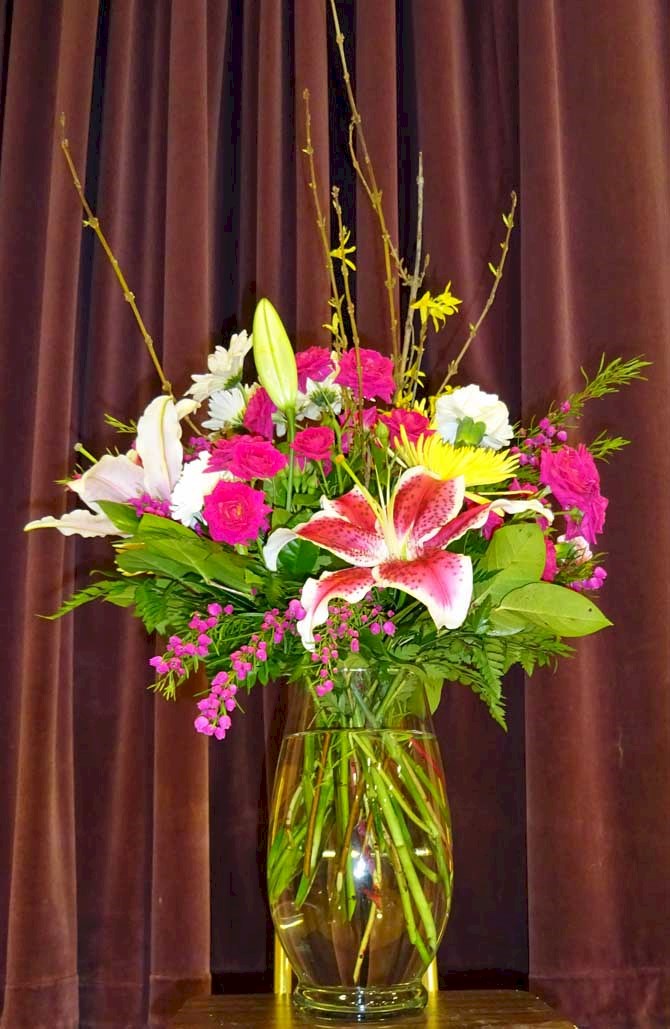 Flowers from Jim and Kris Brekhus