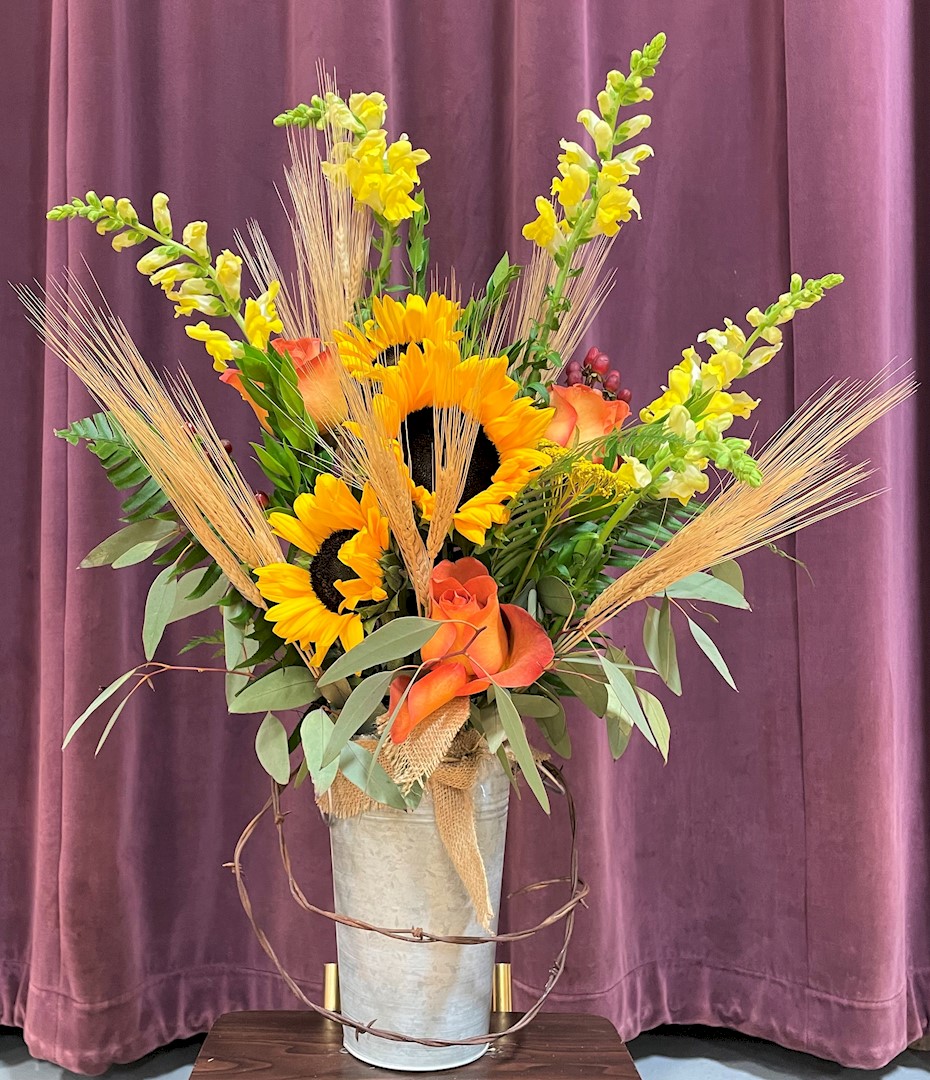 Flowers from Dick and Margie's Families