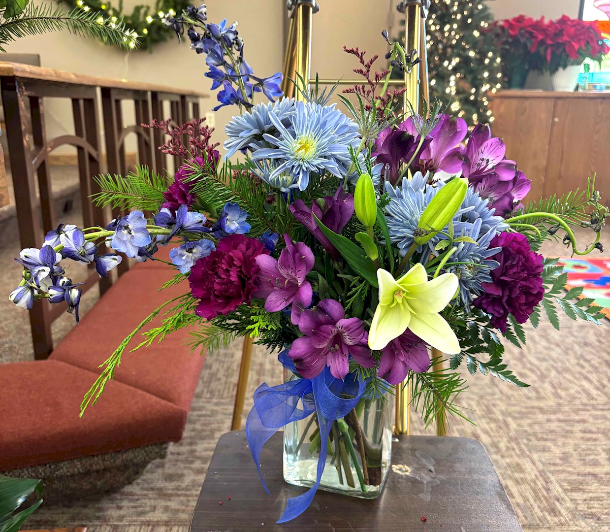 Flowers from Darcie and the staff at Interim Healthcare