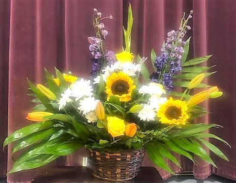 Flowers from Bob and Erin Van Norman and Eric Osborn