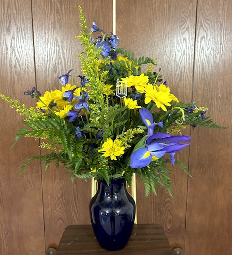 Flowers from President Barr and Jane Dunn and SDSU Family