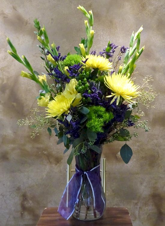 Flowers from Karen, Kathy, Nancy, and Janice