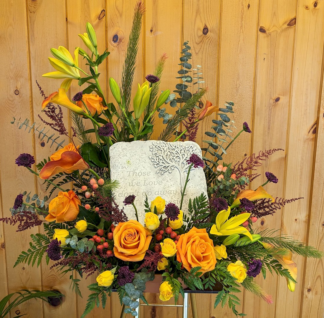 Flowers from Dar, Lisa, and Boys - Wall Building Center