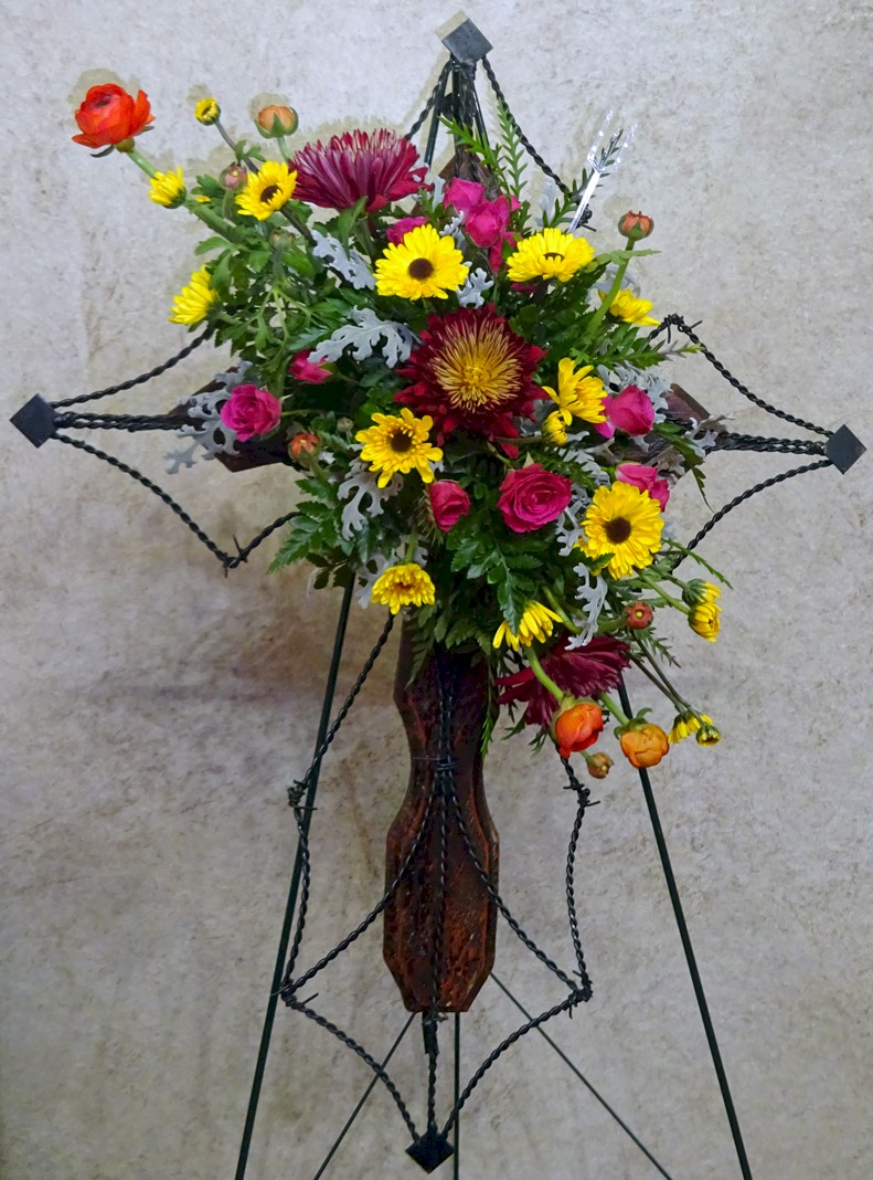 Flowers from Deb Hapney, Levi, Kylie & Kids, Jessie, Travis & Kids, and Bailey & Kyle