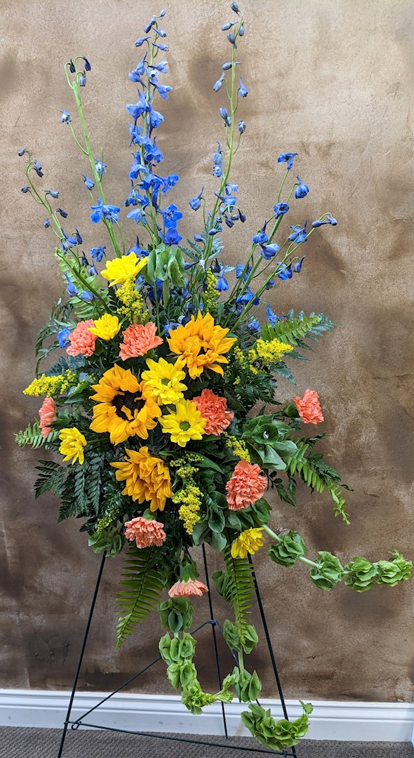 Flowers from David and Linda Reagan