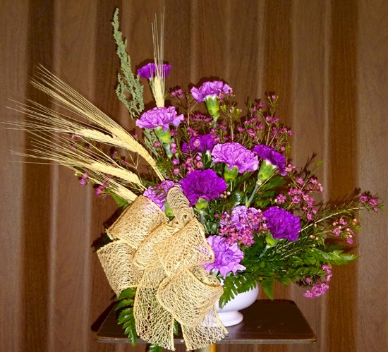 Flowers from Norman and Jean Amiotte
