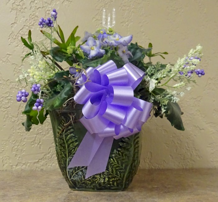 Flowers from Dik, Lacie, Terra, Krista, and the rest of the family