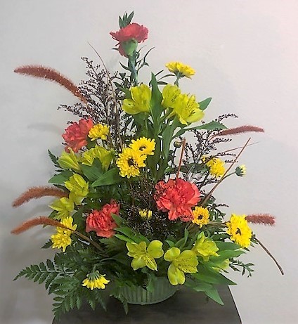 Flowers from Harold Wortham and LaVaun Pagett