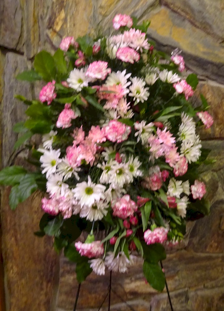 Flowers from Nancy, Pam, Geny and Howard