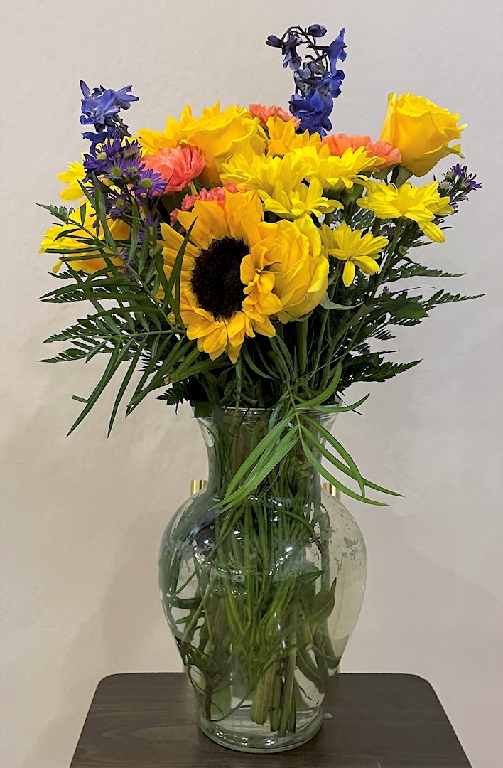Flowers from Clay, Nicole, and Benjamin Johnson