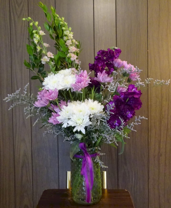 Flowers from Roger and Vicki Hanson and Family
