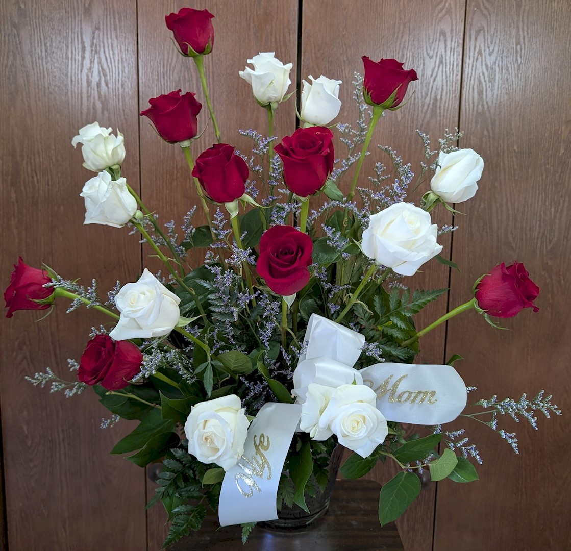 Flowers from Family - "Wife" "Mom"