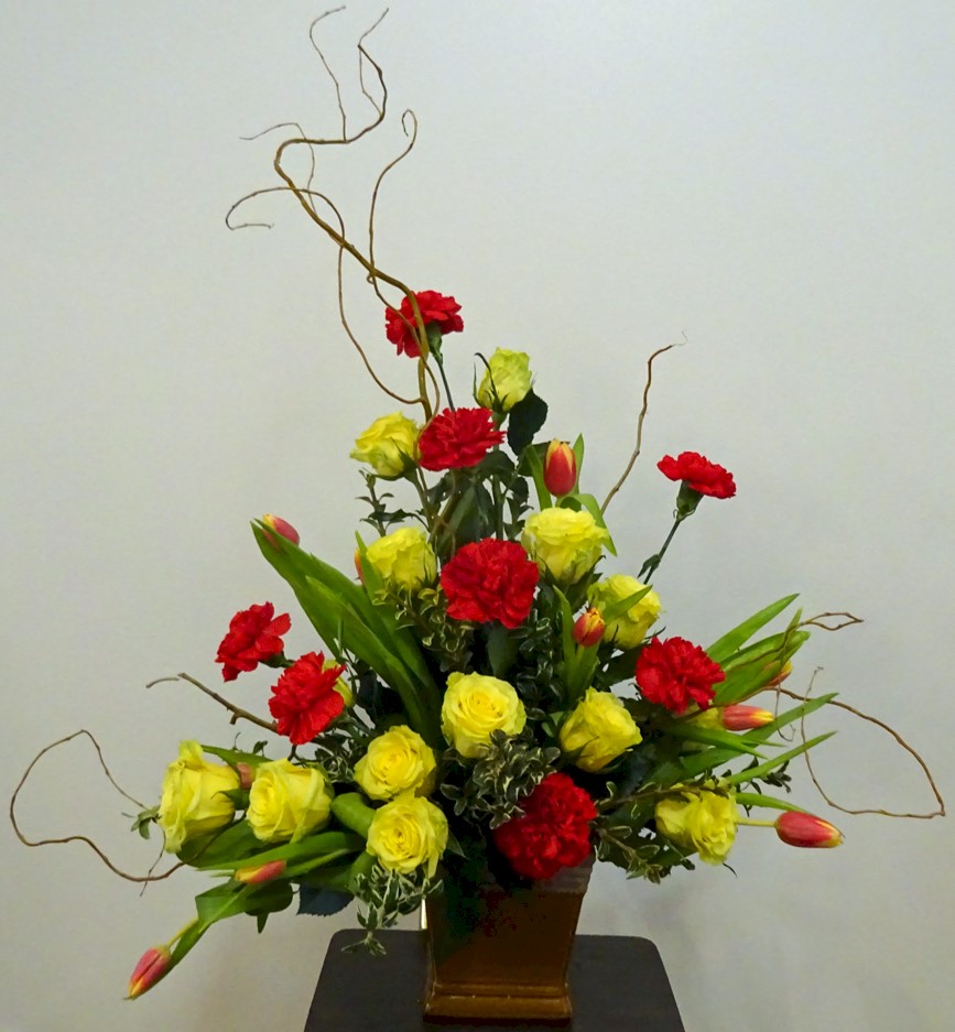Flowers from Rick, Patt, Sarah and Marjorie Hustead and the Wall Drug Gang