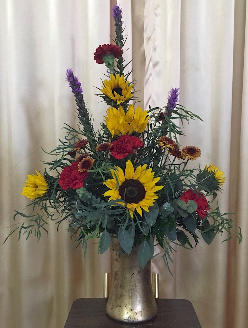Flowers from Norman and Jean Amiotte, Mike, Eddie, Julie, and all their families
