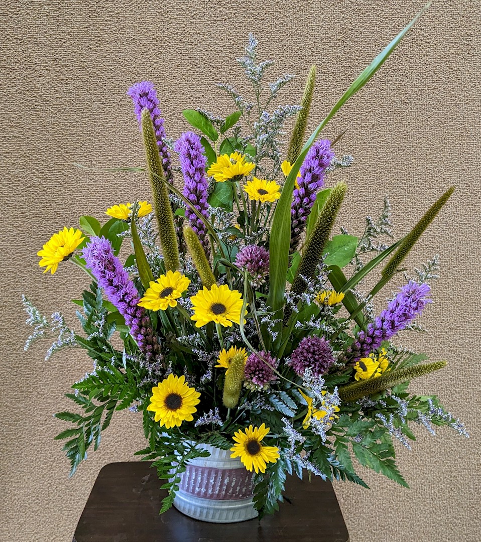 Flowers from Don and Susie Cuppy