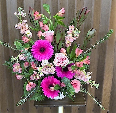 Flowers from John, Melody, and Families