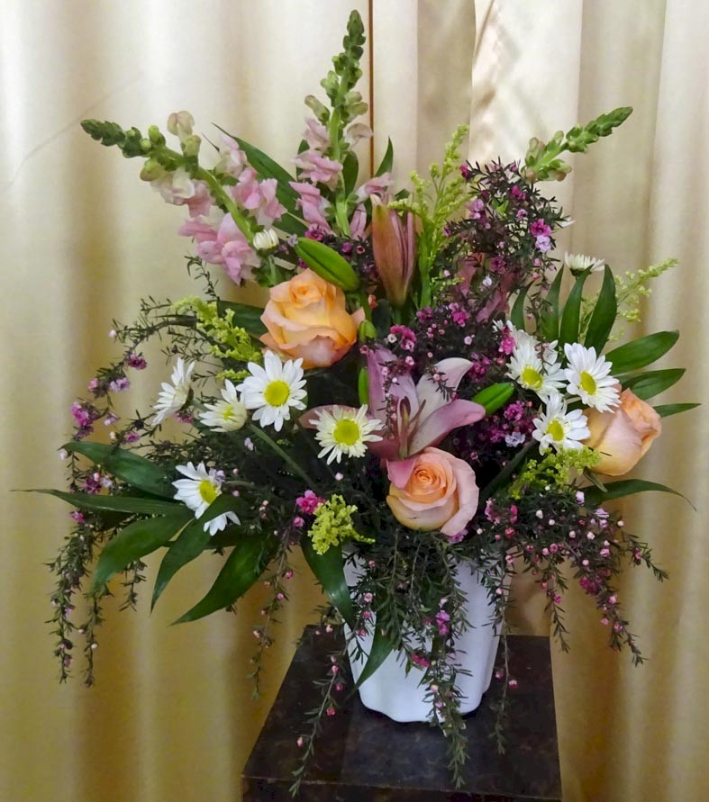 Flowers from Jim and Marjorie Letellier and Family