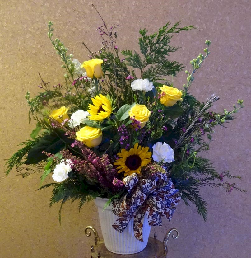 Flowers from Jim and Amy MacDougall