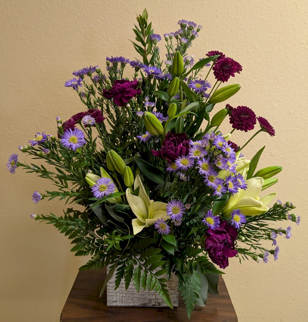 Flowers from Jones County Highway Department Commissioners and Employees