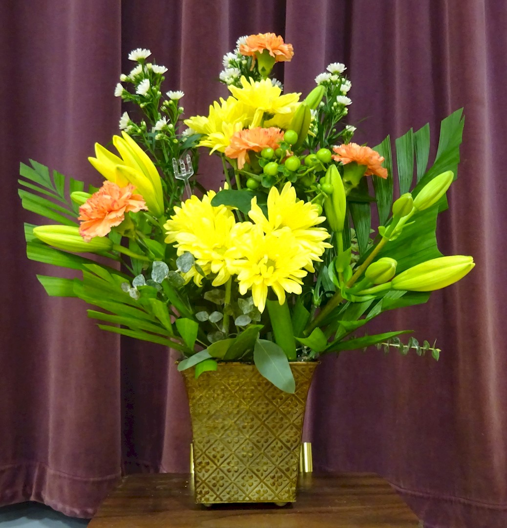 Flowers from Trey, Megan, Luke, and Laura