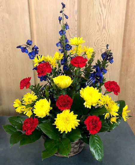 Flowers from Brent and Lyndee Orr and Families; Tim and Sue Thune and Families; Doug and Debbie Heck and Families; and Don Heck